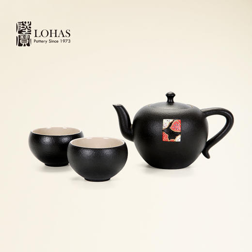 【LOHAS陆宝 禅风刺绣茶组】茶具礼盒套装 茶礼陶瓷茶具送礼自用高端功夫茶具套组当代人文美学茶壶茶杯茶盘 整套泡茶具 茶海 杯子功夫茶组【台湾陆宝】 商品图6