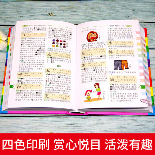 【开心图书】小学生多功能字典彩图大字版 商品图1