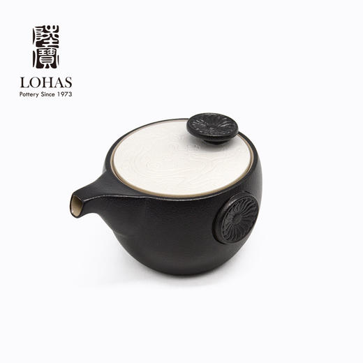 【LOHAS陆宝 定窑龙纹茶组】茶具礼盒套装 茶礼陶瓷茶具送礼自用高端功夫茶具套组当代人文美学茶壶茶杯茶盘功夫套组便携装配布袋旅行茶具【台湾陆宝】 商品图2