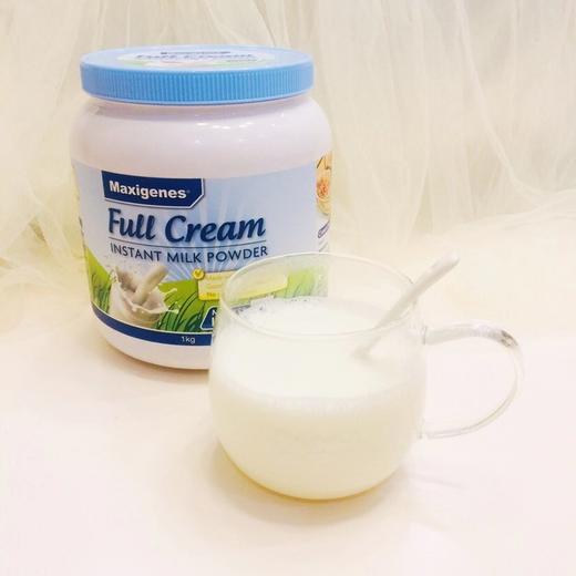 澳洲 Maxigenes美可卓蓝胖子全脂成人高钙奶粉1000g全家适用营养早餐 商品图2