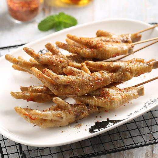 鸡爪串5串烧烤食材半成品