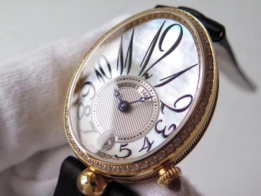 ZF宝玑那不勒斯皇后系列惊艳登场，修正之前版本的所有不足，以鹅蛋造型，搭配绢丝表带，体态高贵典雅，尽显女王风范！ 商品图4