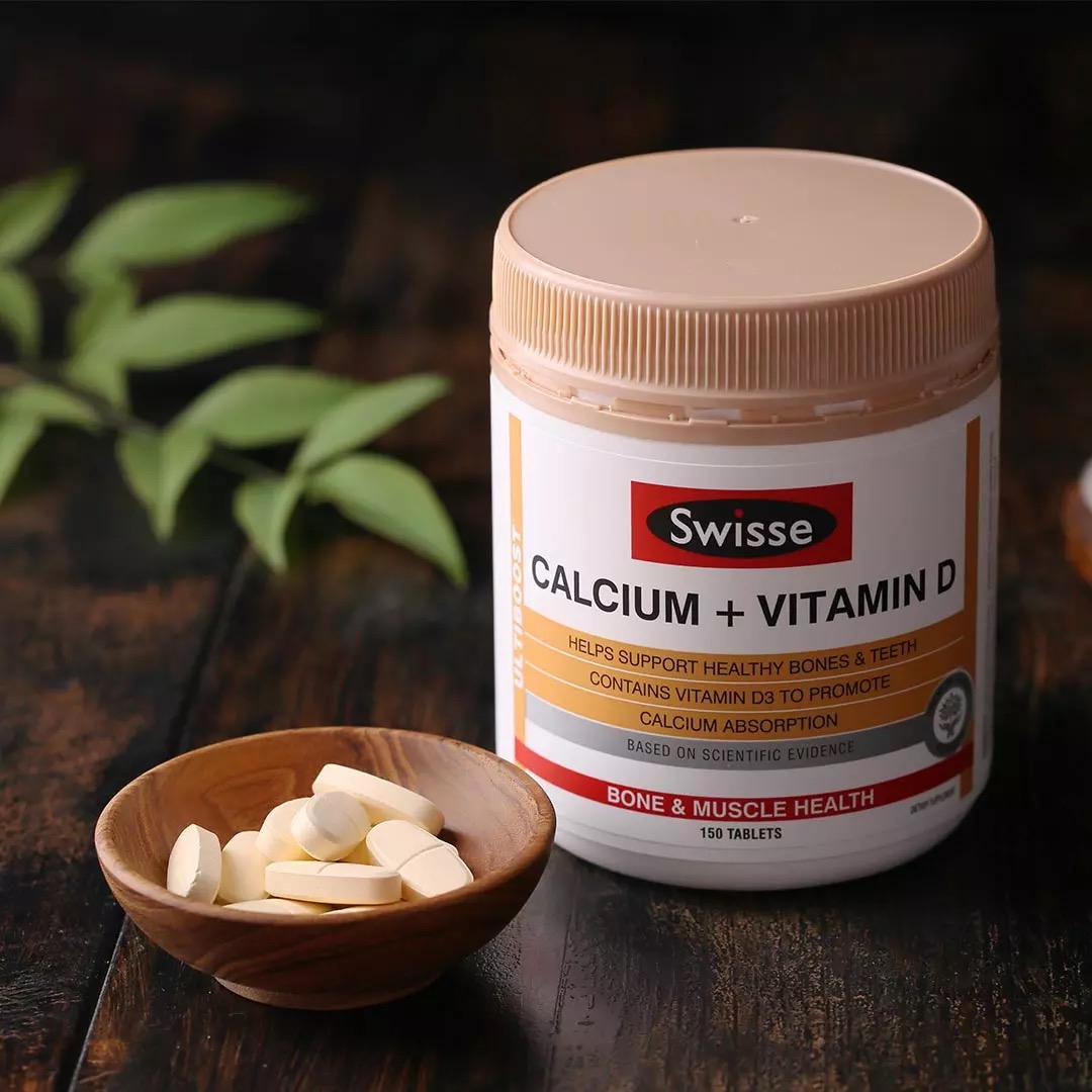 澳洲 Swisse 钙片+维生素D 150粒