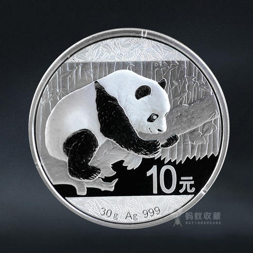 2016年熊猫银币30克 商品图0