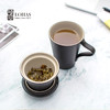 【LOHAS陆宝 典雅盖杯】茶具礼盒套装 茶礼陶瓷茶具送礼自用高端功夫茶具套组当代人文美学茶壶茶杯茶盘 办公茶具 泡茶过滤茶杯子茶具  陶瓷水杯 375ml【台湾陆宝】 商品缩略图5