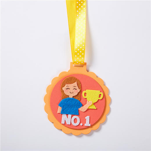 美可教师节礼物奖牌手工diy儿童制作材料包幼儿园女老师创意