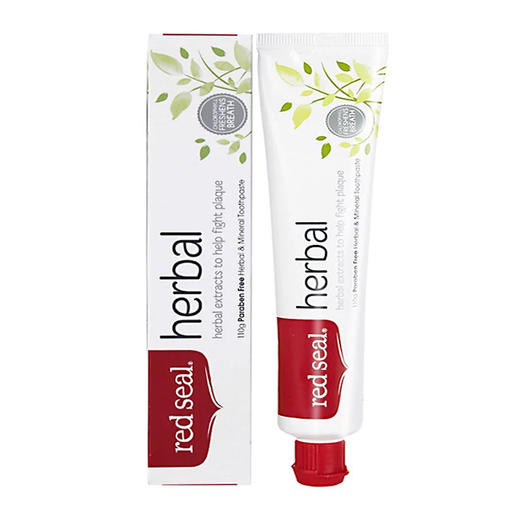新西兰red seal红印草本牙膏