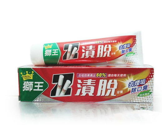 日本LION狮王 除口臭去烟渍美白防蛀牙膏-150g（新旧包装随机发）） 商品图2