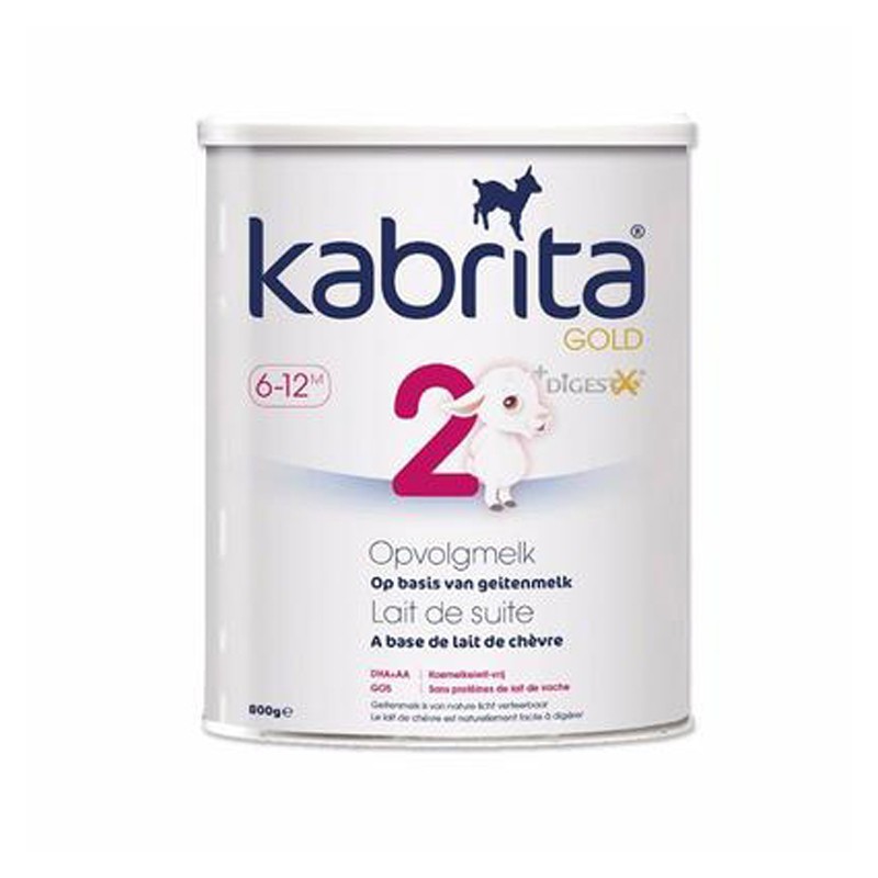 KABRITA/荷兰佳贝艾特 羊奶粉 2段 800G 6-12个月宝宝直邮JPY带授权招加盟代理