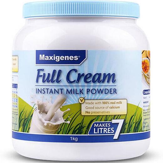 澳洲美可卓 蓝胖子全脂 蓝妹子脱脂成人奶粉-1kg 商品图0