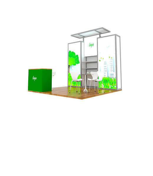 绿色会展快展3.0——3*3m小特装展位SMAX3309 商品图3