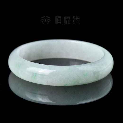 【雪花】飘花白底手镯-SZ408072 商品图8