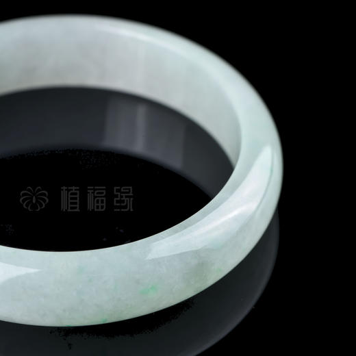 【雪花】飘花白底手镯-SZ408072 商品图6