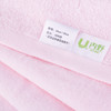 JD02792-N-P 素色高低毛绣花面巾（粉色） 商品缩略图3