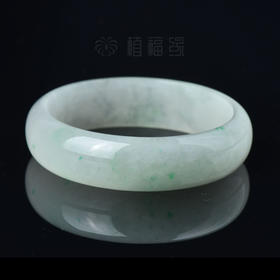 【繁星】宽板浅绿手镯-SZ408079