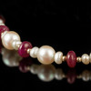 印度莫卧儿帝国红宝石珍珠手串 商品缩略图2