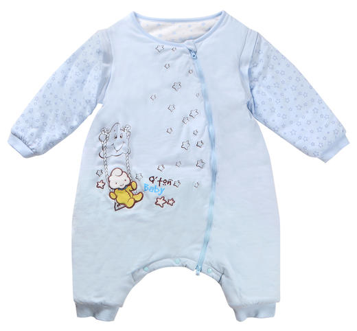 棉果果秋冬款男童女童内衣睡袋，三季可穿，袖子可拆卸M405570217649 商品图5