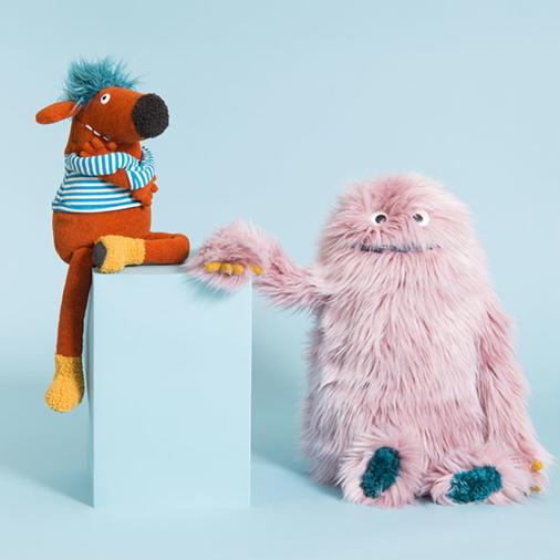 法国moulinrotylesschmouks搞怪玩偶