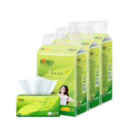 【亚欧超市】心相印茶语丝享抽纸150抽*3