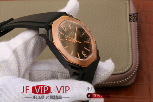 宝格丽 OCTO系列102737腕表，表径41X10mm，100%进口316L精钢表壳使用cnc数控机床精雕细琢，搪瓷表盘经过十几道工序制作而成 商品图6