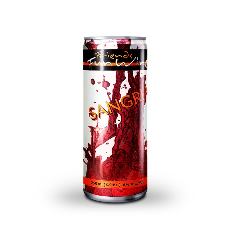 纷围 桑格利亚红葡萄汽酒(配制酒) 250ML*24有票JPY带授权招加盟代理