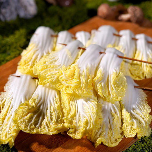 娃娃菜串 5串 烧烤食材户外露营半成品 商品图2