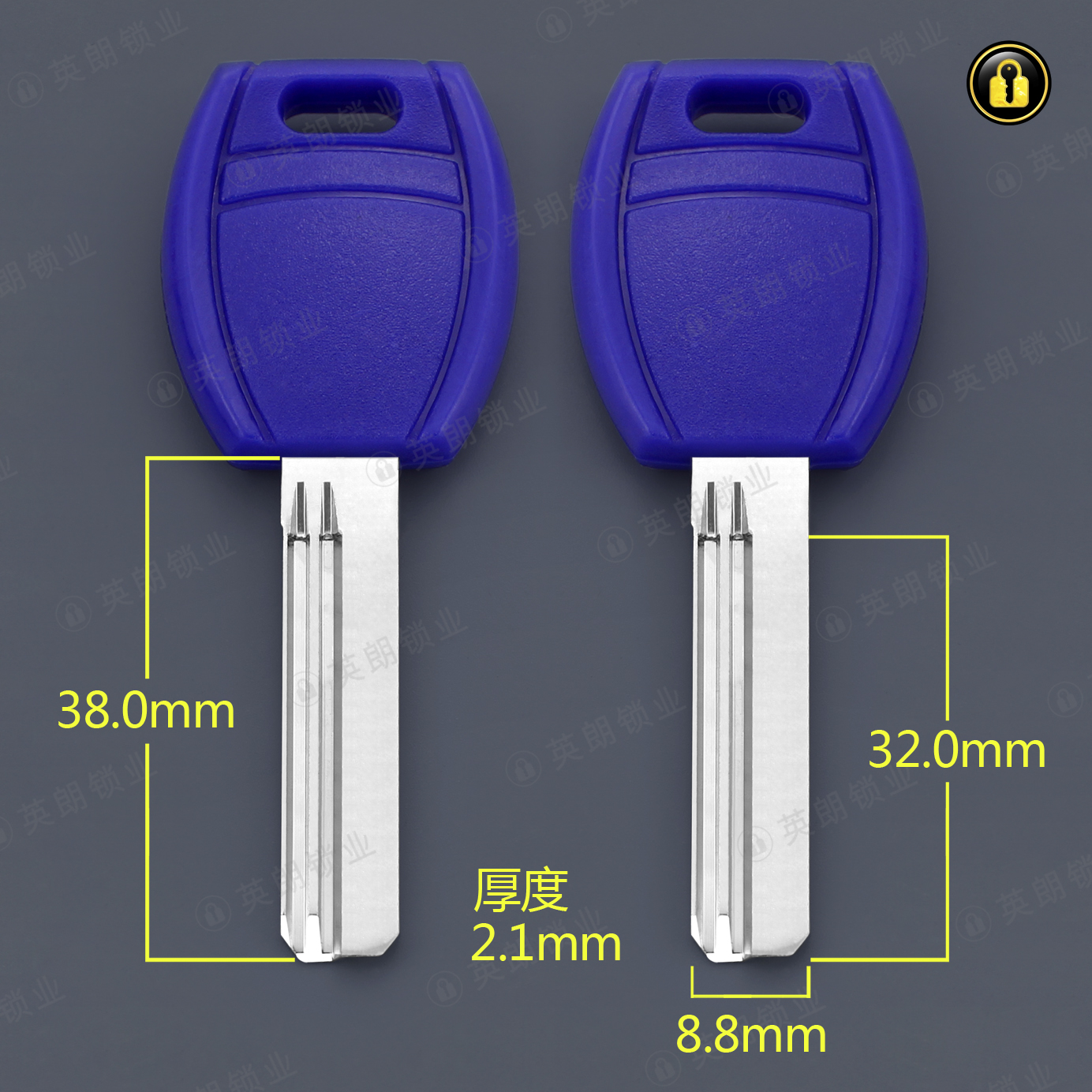 〖4032〗大柄蓝胶百利