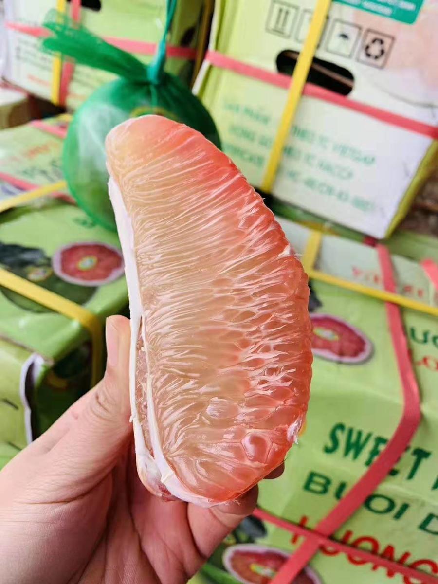 【越南金柚】柚子家族中的贵族,带有浓郁的水果香,晶莹剔透,吃的时候