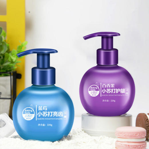 【限量一万瓶 抢完即止！】小苏打牙膏美白口气清新去大黄牙渍膏 抖音网红爆款家用去口臭烟口腔清洁护理。ry 商品图0