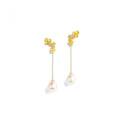 北京仓｜BERND WOLF-Leilana-珍珠 耳环（金色）［德国设计师］ 商品图1