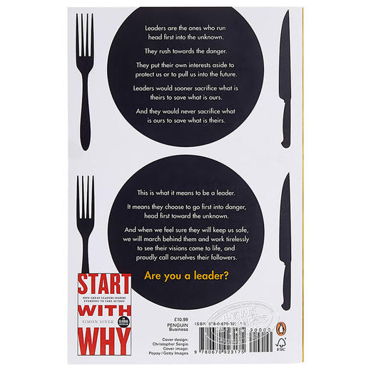 【中商原版】领导吃在后 英文原版 领导力 Leaders Eat Last Simon Sinek Portfolio Penguin 商品图1