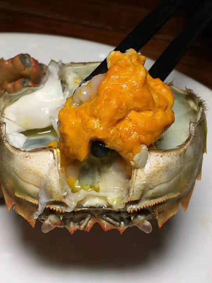 2019年菊蟹堂阳澄湖六月黄2125两公610只外壳脆内壳软碱性高ph值85