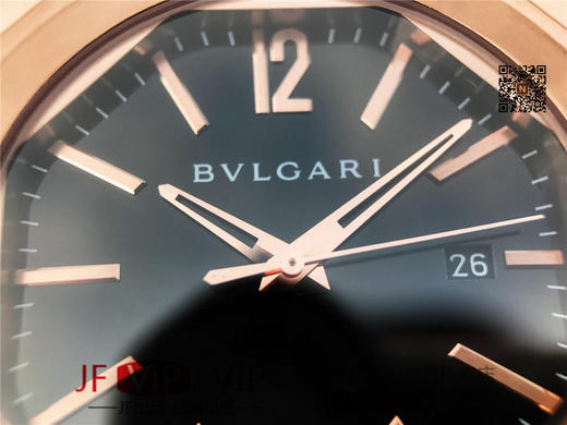 宝格丽 OCTO系列101963腕表，表径41X10mm，100%进口316L精钢表壳使用cnc数控机床精雕细琢，搪瓷表盘经过十几道工序制作而成，面和底采用蓝宝石玻璃，不惜代价还原正品！ 商品图4