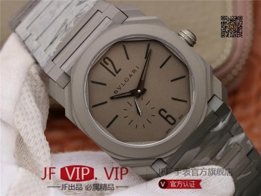 宝格丽2018新款OCTO Finissimo魅力男士41毫米的镀铑玫瑰金/精钢/钛喷砂三种表壳 商品图1