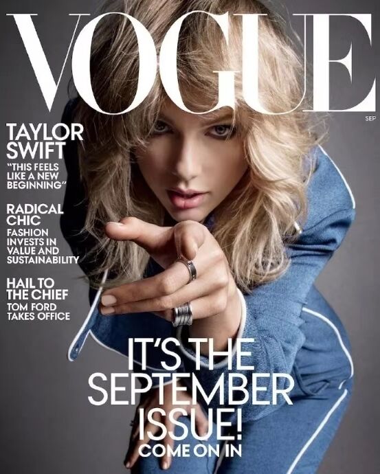 【现货】VOGUE（USA） Taylor Swif 泰勒vogue 9月刊