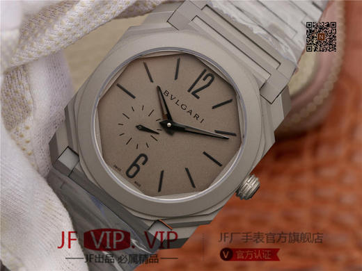 宝格丽2018新款OCTO Finissimo魅力男士41毫米的镀铑玫瑰金/精钢/钛喷砂三种表壳 商品图2