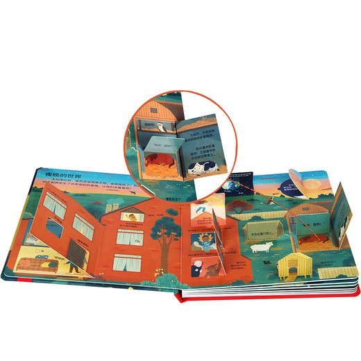 揭秘翻翻书低幼版 第二辑低幼版第二辑_揭秘夜晚 少儿 商品图2