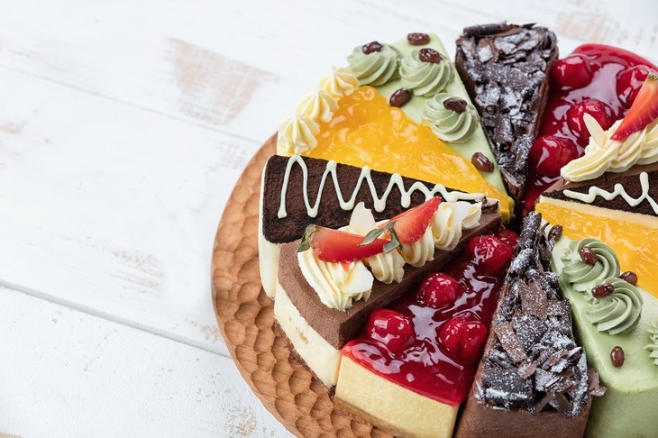 拼慕斯蛋糕 6种口味拼一起吃聚会必备