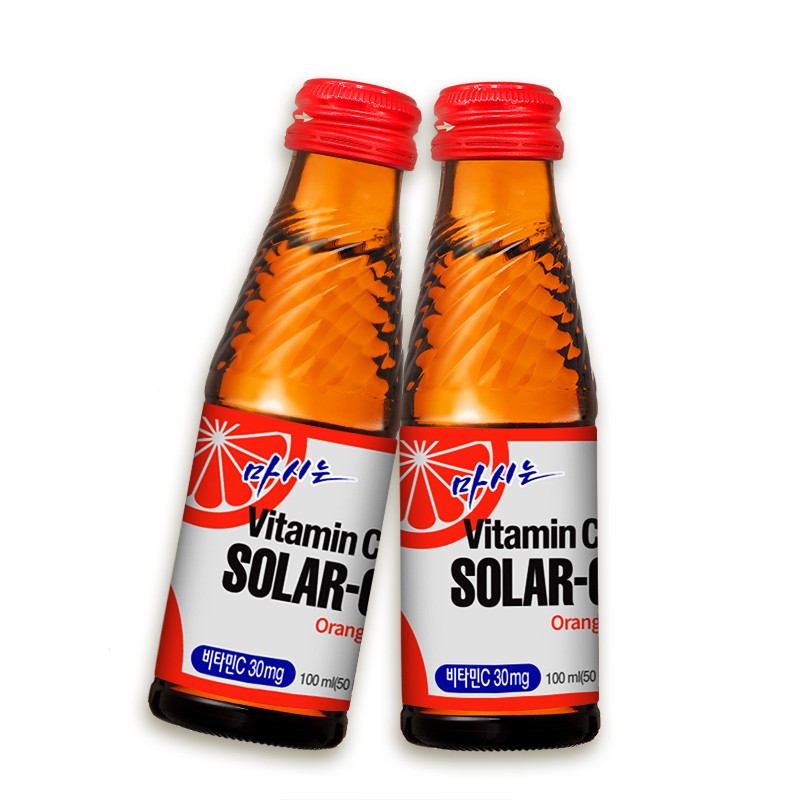 KOREA EUNDAN/高丽银丹 首乐-C橙子风味饮料 100ML/支有票JPY带授权招加盟代理