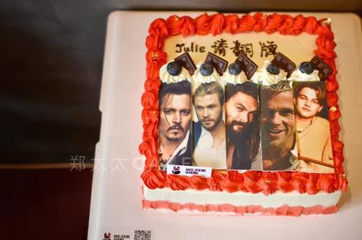 方形糯米纸蛋糕标准款 商品图1