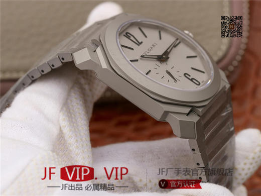 宝格丽2018新款OCTO Finissimo魅力男士41毫米的镀铑玫瑰金/精钢/钛喷砂三种表壳 商品图5