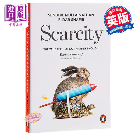 【中商原版】稀缺 英文原版 Scarcity: The True Cost of Not Having Enough 商品图0