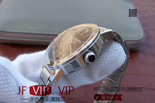 TW宝格丽BVLGARI BVLGARI SOLOTEMPO系列102056中性腕表（AISI316L精钢表壳搭配意大利进口小牛皮表带，蓝宝石玻璃 商品图7