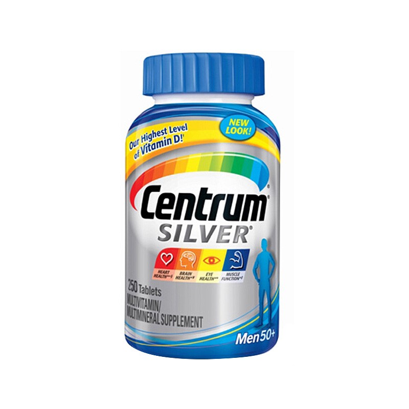 CENTRUM/善存 复合维生素男 银片 250粒保税JPY带授权招加盟代理