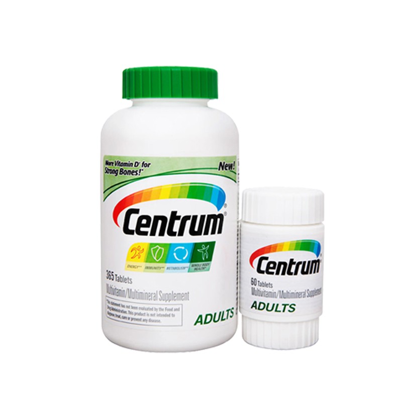 【20年3月】CENTRUM/善存 善存成人复合维生素 365+60粒保税JPY带授权招加盟代理