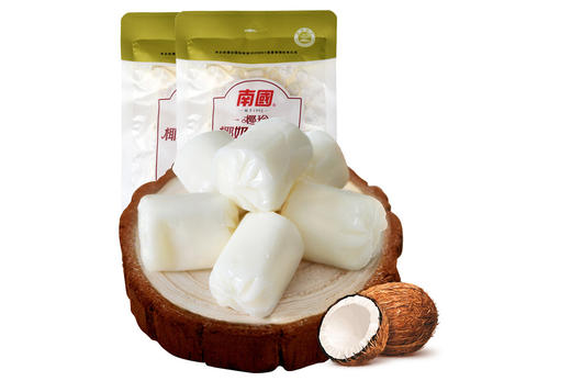 南国食品 海南特产 金椰软质糖150g浓香喜糖糖果休闲零食小吃 椰子味 商品图4
