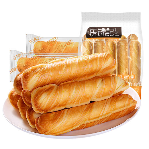 乐锦记手撕棒面包380g奶香原味乳酪味饼干面包