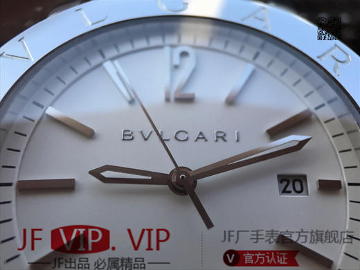 TW宝格丽BVLGARI BVLGARI SOLOTEMPO系列102056中性腕表（AISI316L精钢表壳搭配意大利进口小牛皮表带，蓝宝石玻璃 商品图6
