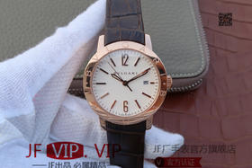 TW宝格丽BVLGARI BVLGARI SOLOTEMPO系列102056中性腕表（AISI316L精钢表壳搭配意大利进口小牛皮表带
