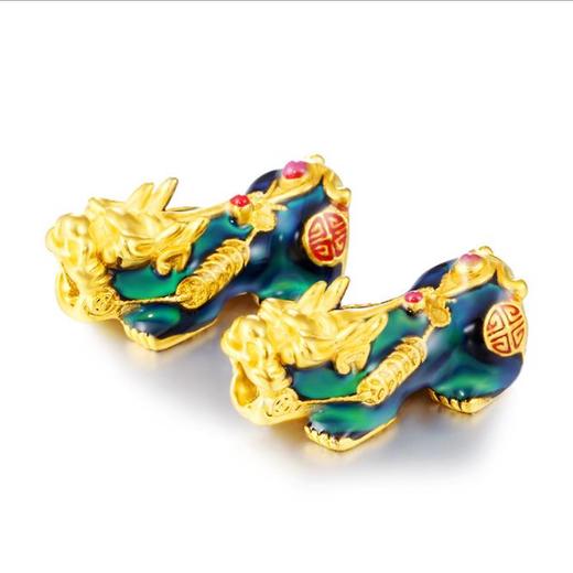 【配饰】*越南沙金貔貅 感温变色貔貅实心时尚个性DIy配件 沙金饰品 商品图0